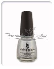 CHINA GLAZE Лак професійний, PLATINUM SILVER, 15 мл