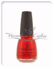 CHINA GLAZE Лак професійний, RED PEARL, 15 мл