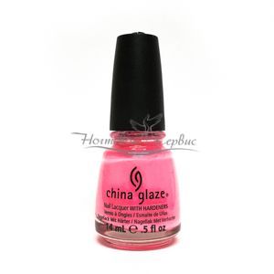 CHINA GLAZE Лак професійний, SHOCKING PINK, 15 мл