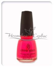 CHINA GLAZE Лак професійний, PINK VOLTAGE, 15 мл