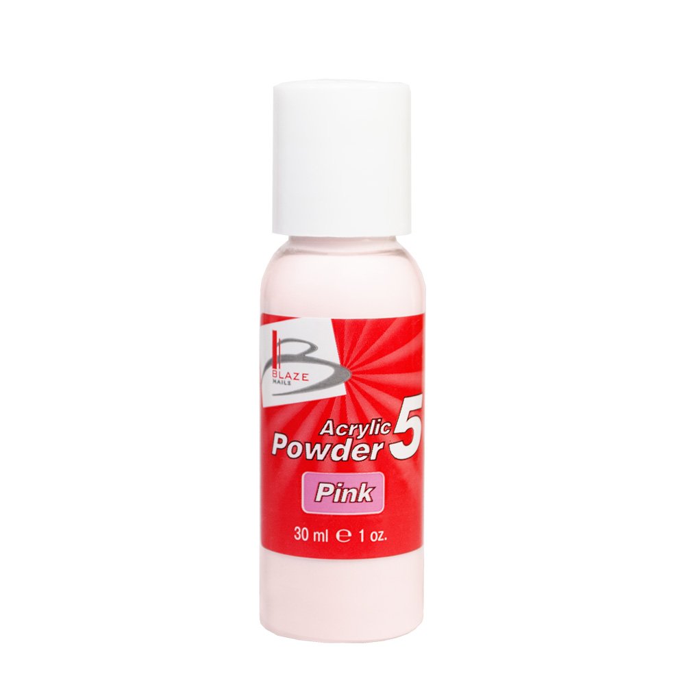 BLAZE Powder 5 - акрилова пудра / середня швидкість полімеризації, Pink, 30 мл