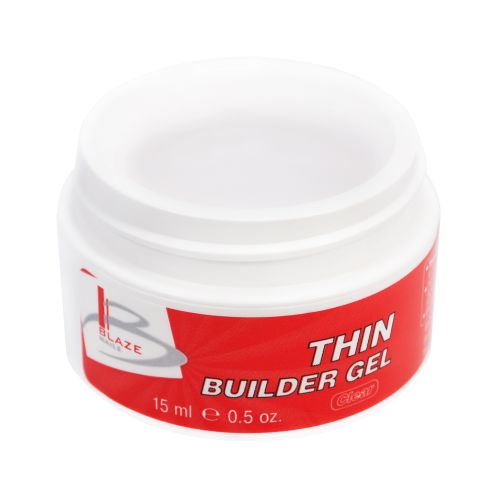 BLAZE Thin Builder Gel, Clear - УФ гель конструюючий рідкий, 15 мл