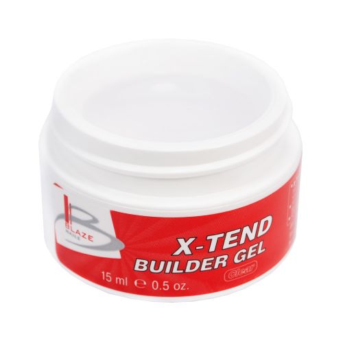 BLAZE X-Tend Builder Gel, Clear - УФ гель конструює середній, 15 мл