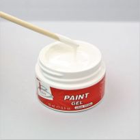 BLAZE Paint Gel - УФ гель-фарба ультра-біла, 15 мл