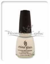 CHINA GLAZE Лак професійний, WHITE OUT, 15 мл