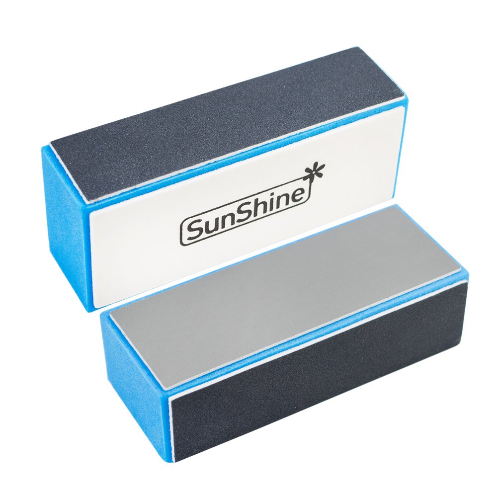 SUNSHINE Блок-баф полірувальний 3-сторонній, синій