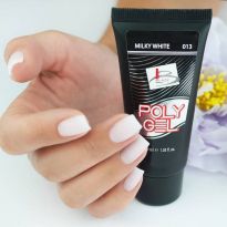 Blaze PolyGel, # 013 Milky White - Полігель молочно-білий, 30 мл