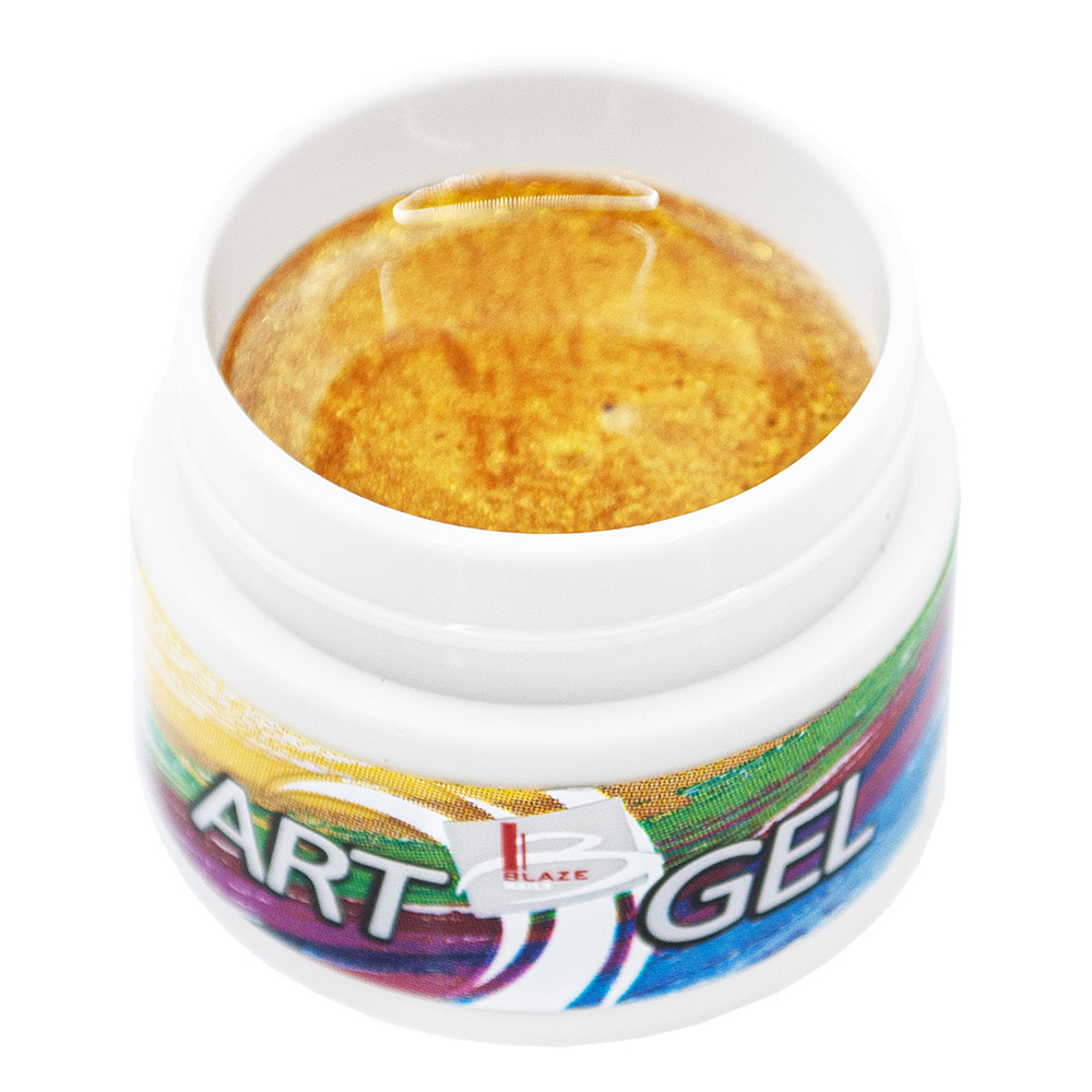 BLAZE Art Gel, Gold - Гель-фарба золота, 5 мл