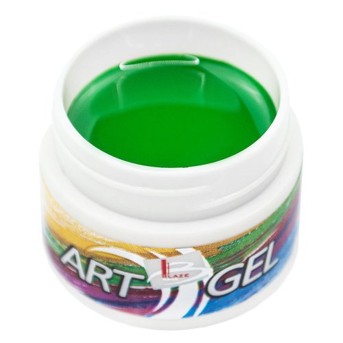 BLAZE Art Gel, Green - Гель-фарба зелена, 5 мл