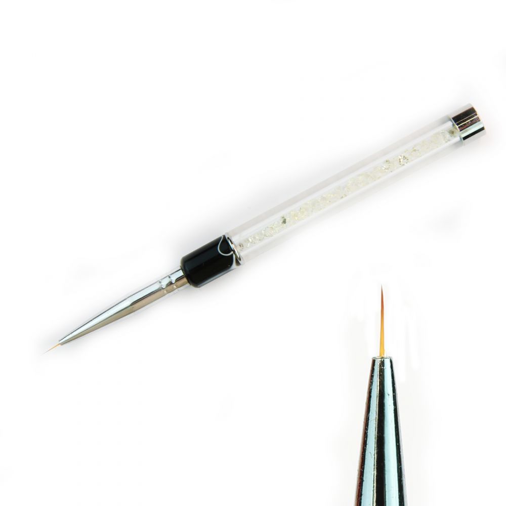 PRO-FEET Пензель для дизайну №00, 6 мм, акрилова ручка